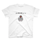 ぴぴSHOPのNEMUIノーマル文鳥 Regular Fit T-Shirt