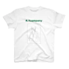 R.Y companyのひとりぼっち君緑 スタンダードTシャツ