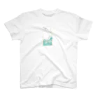 ツグミの桜の園(River) Regular Fit T-Shirt