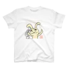 うさ耳サウナハット専門店『Uh, SAUNA!』のうさうなさんTシャツ Regular Fit T-Shirt