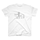 Finの競馬好きのFinの絵 Regular Fit T-Shirt