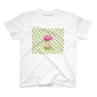 TotoyaのBotan green Dotto スタンダードTシャツ