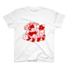 DaiのRed Gorilla T shirt スタンダードTシャツ