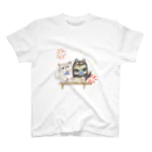 せとのお店屋さんの【斗希ちゃん&明日希ちゃん】 スタンダードTシャツ