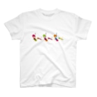 レトロイドのギターを持つ小悪魔 Regular Fit T-Shirt