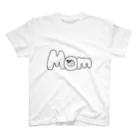 ぼんやり商会 SUZURI店の家族だよ Mom Regular Fit T-Shirt