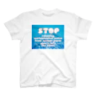 necoda item のStop releasing contaminated water from nuclear power plants into the ocean. スタンダードTシャツ