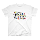 プリーズ・プリント・Tシャツの『宇宙感のエフェクターと瞳とSHOEGAZER』 Regular Fit T-Shirt