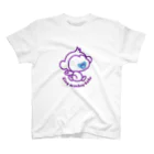 Tiny monkey babeのTiny monkey babe 紫 スタンダードTシャツ