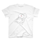 まがおのチョークスリーパーねこ Regular Fit T-Shirt