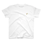 yamicubesのYAMI CUBES ゴールドロゴTシャツ (全８色) Regular Fit T-Shirt