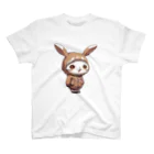 animal canvasのthe Rabbit！ Regular Fit T-Shirt