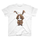 animal canvasのthe Rabbit！ Regular Fit T-Shirt