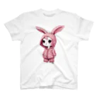 animal canvasのthe Rabbit！ Regular Fit T-Shirt