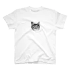 保護猫しじみのねこイラスト スタンダードTシャツ