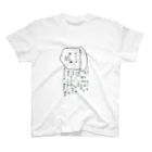 ナガキパーマの美しい間どり展(縦) Regular Fit T-Shirt