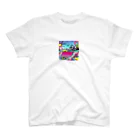 skate_kinociのレインボーパーク Regular Fit T-Shirt