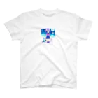 the blue seasonのルナちゃん スタンダードTシャツ