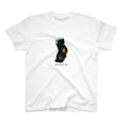 37-さんなな-のstatue of cat Regular Fit T-Shirt