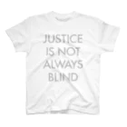 44TAのJUSTICE IS NOT ALWAYS BLIND Regular Fit T-Shirt