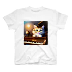 kitten pianistの子猫ピアニスト-1 スタンダードTシャツ