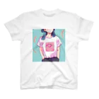 ニコニコマーケットの可愛いにこちゃん Regular Fit T-Shirt