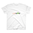 LiveGood_ShopのLiveGoodオリジナルLOGO Swag (非売品) スタンダードTシャツ