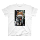 TATAKUKUのおしゃれな犬 Regular Fit T-Shirt