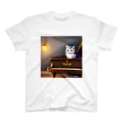 kitten pianistの子猫ピアニスト-2 スタンダードTシャツ