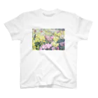 游歩堂のFlower Garden Regular Fit T-Shirt