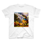 ピーカーブーのハロウィンのモンスターパーティ スタンダードTシャツ