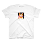 tefutefvの猫のイラストグッズ スタンダードTシャツ