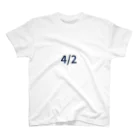 AY-28の日付グッズ4/2 Regular Fit T-Shirt