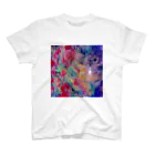 【抽象画】melty moon【フルイドアート】のキャンディ Regular Fit T-Shirt