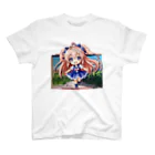 KAZAHANAの爆走ガール スタンダードTシャツ