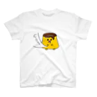 かっちゃん【とんがりにっと】のはらぺこプリンくん スタンダードTシャツ