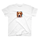 getprizeのドット絵の犬 スタンダードTシャツ