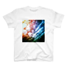 kiisaのcolorful sky  Regular Fit T-Shirt