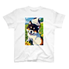 092712131101の可愛い犬グッズ Regular Fit T-Shirt