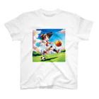 八雲のサッカーガール Regular Fit T-Shirt