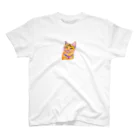 ネコフスキの鮮やかな凛々しい猫さんのイラストグッズ Regular Fit T-Shirt