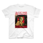 Saza-nami Antique designのTHE CAT AND THE CANARY Regular Fit T-Shirt