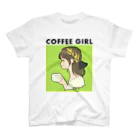 COFFEE GIRLのCoffee Girl ミモザ (コーヒーガール ミモザ) スタンダードTシャツ