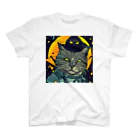 momocan1118の宇宙ハロウィンCAT Regular Fit T-Shirt