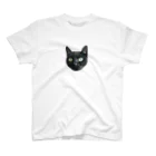 ねこぶくろさんのねこぶくろ くろ スタンダードTシャツ