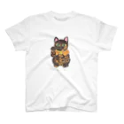 招き猫工房の サビ柄招きにゃん Regular Fit T-Shirt