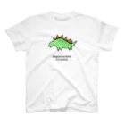 サメと、きょうりゅう。の５秒で描いたステゴサウルス。 Regular Fit T-Shirt