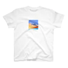 kein-keinのドット絵のイルカ Regular Fit T-Shirt