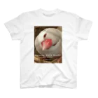 buncho_osaka dot-kitchenの文鳥カフェスタッフTシャツ/ちまき Regular Fit T-Shirt