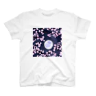 raran06の夜桜 Regular Fit T-Shirt